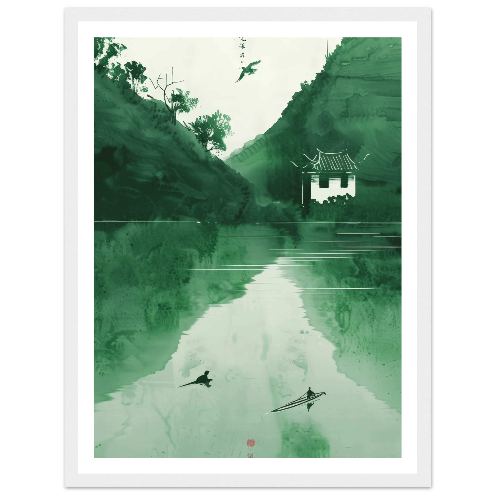 The green mirror - Poster - Arthena