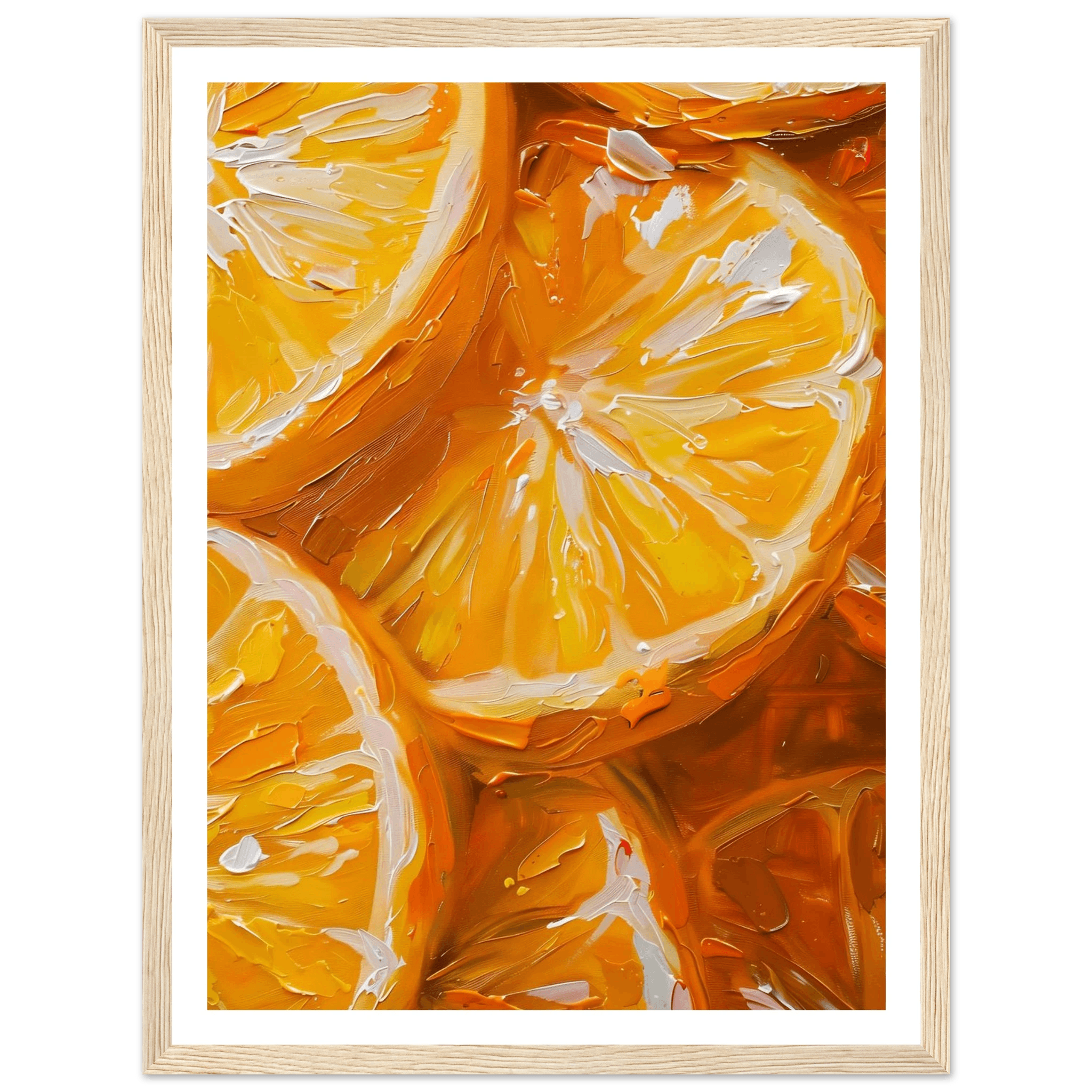 Slices of Orange - Poster - Arthena