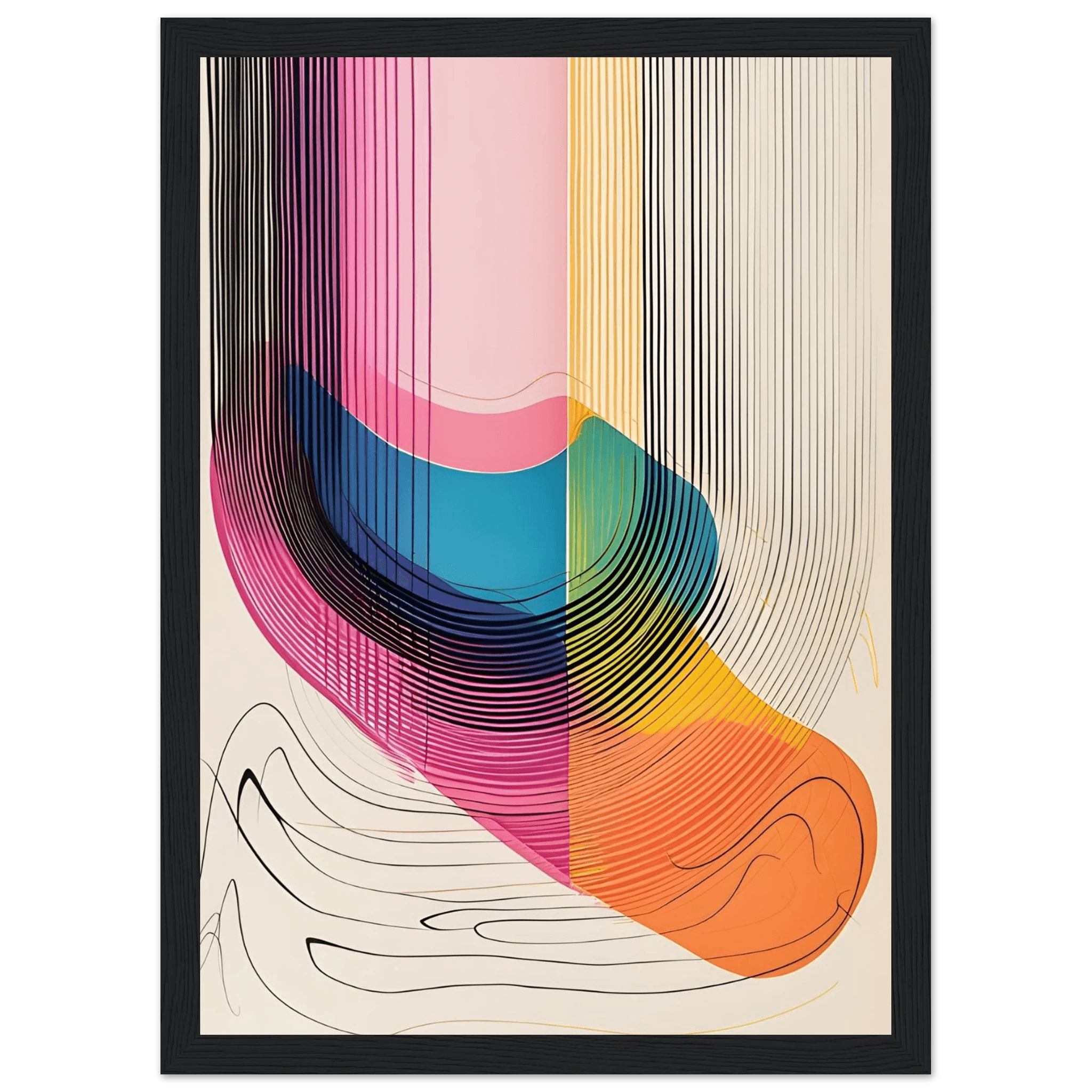 Vibrations of Color - Poster - Arthena