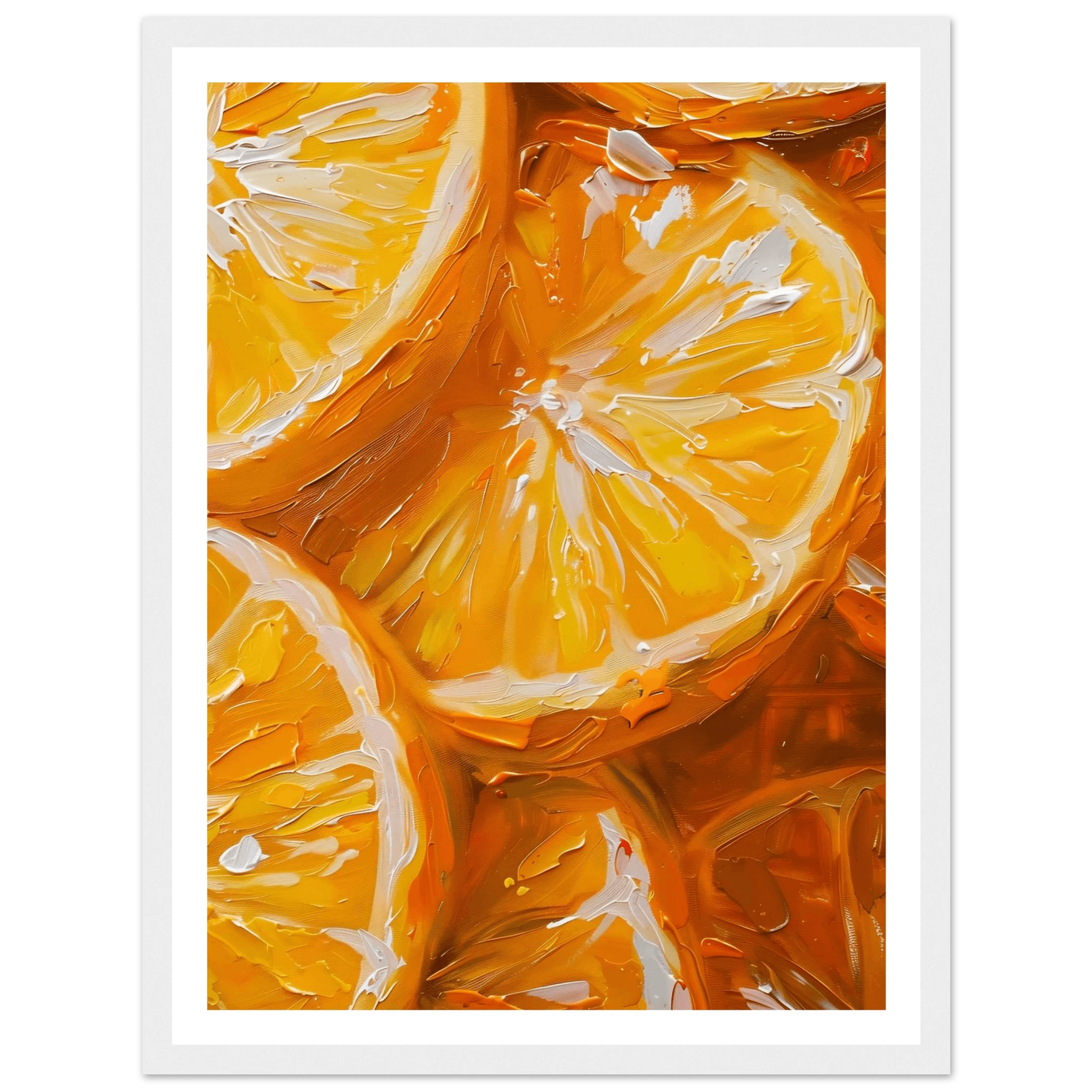 Slices of Orange - Poster - Arthena
