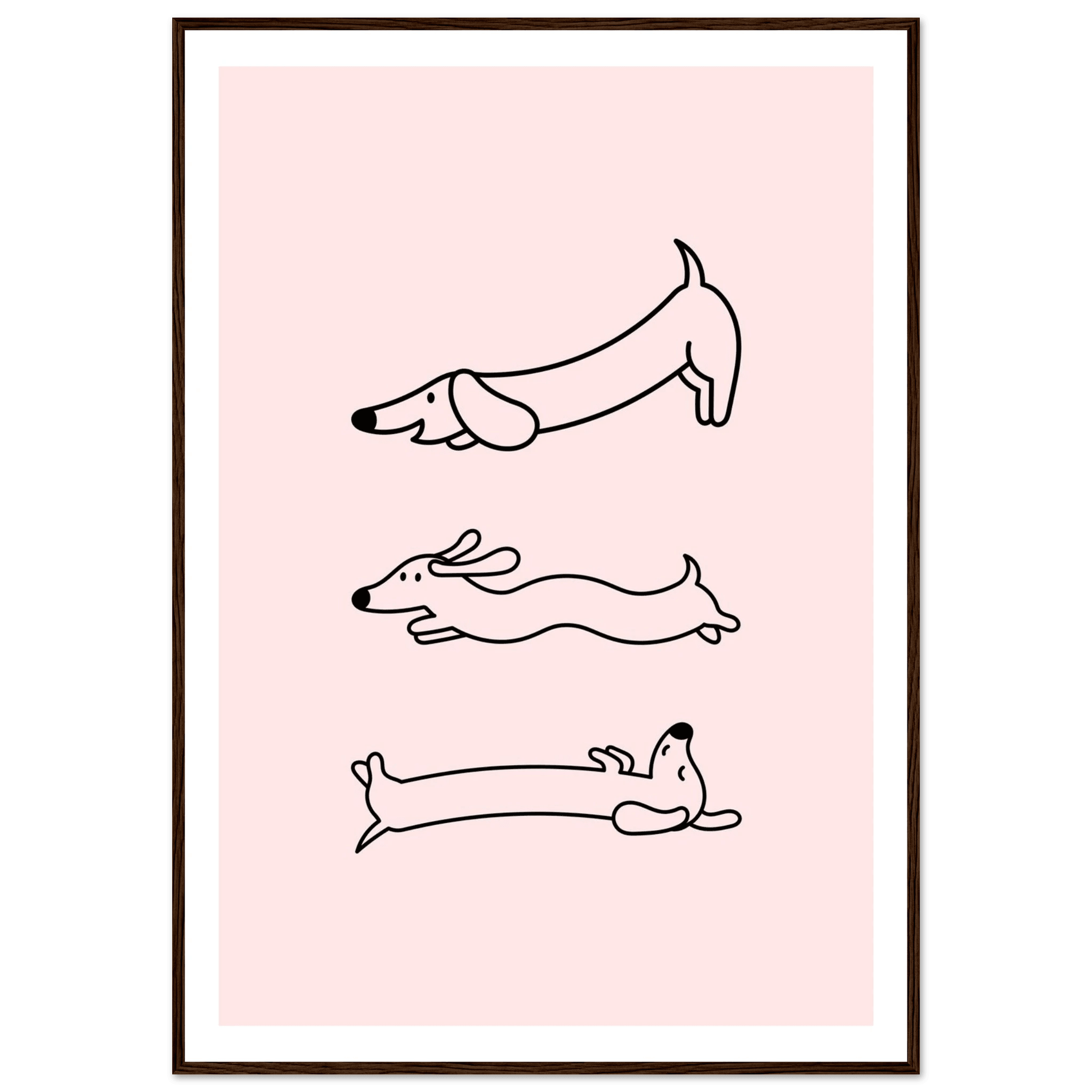 Happy Wienerdog - Poster - Arthena