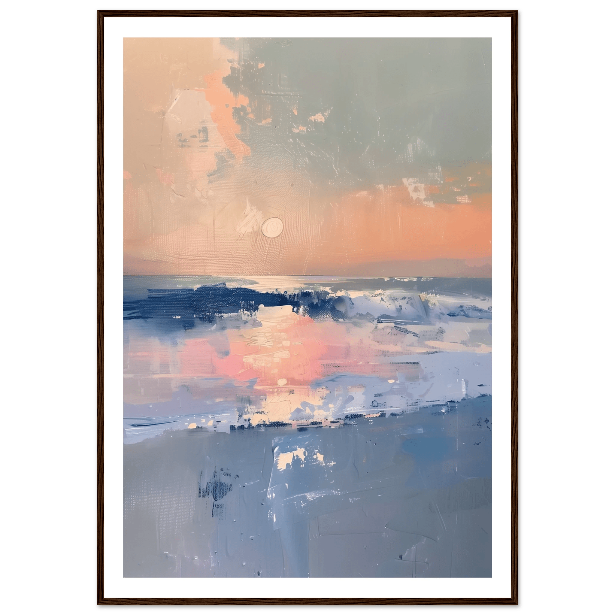 Ocean Whispers at Dusk - Arthena
