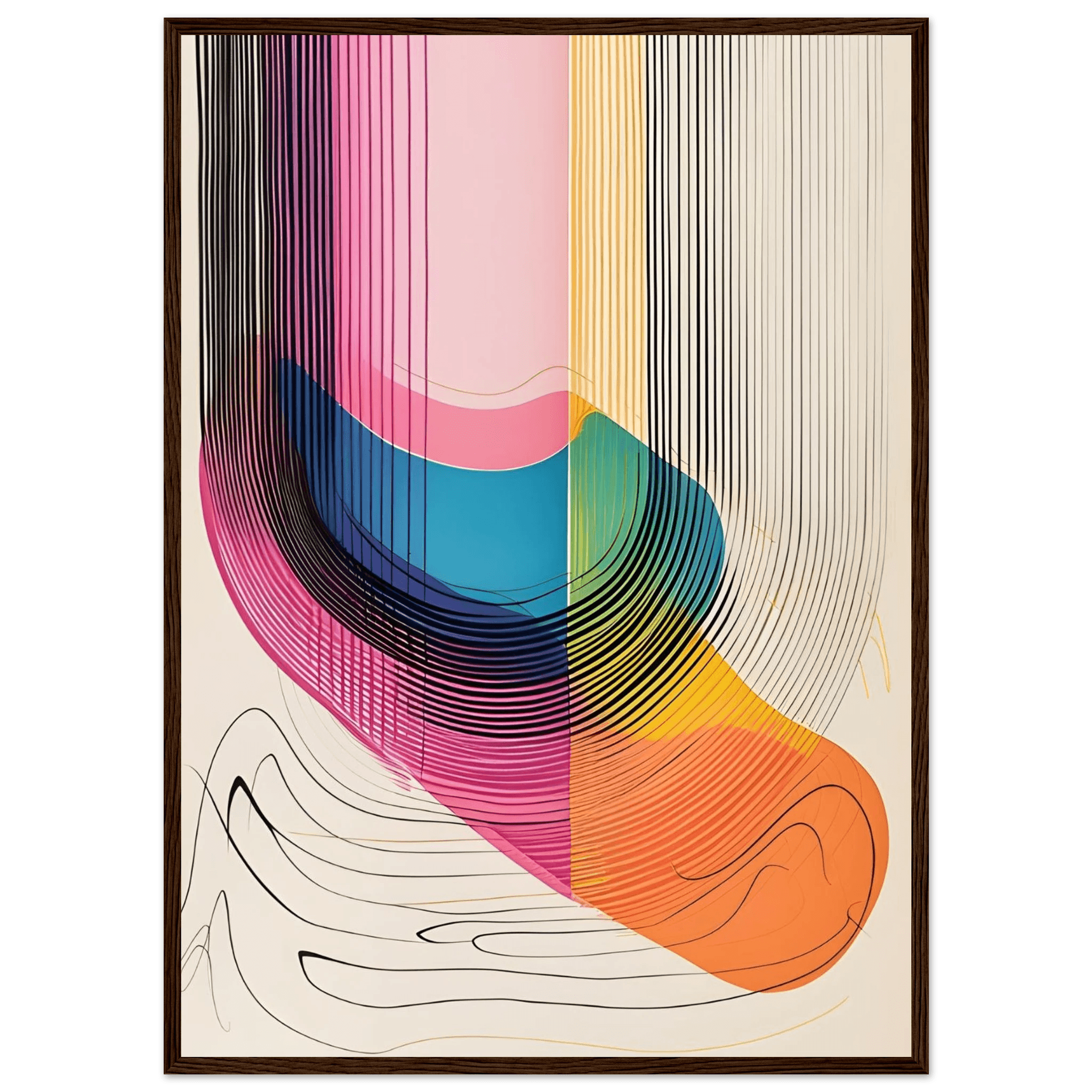 Vibrations of Color - Poster - Arthena