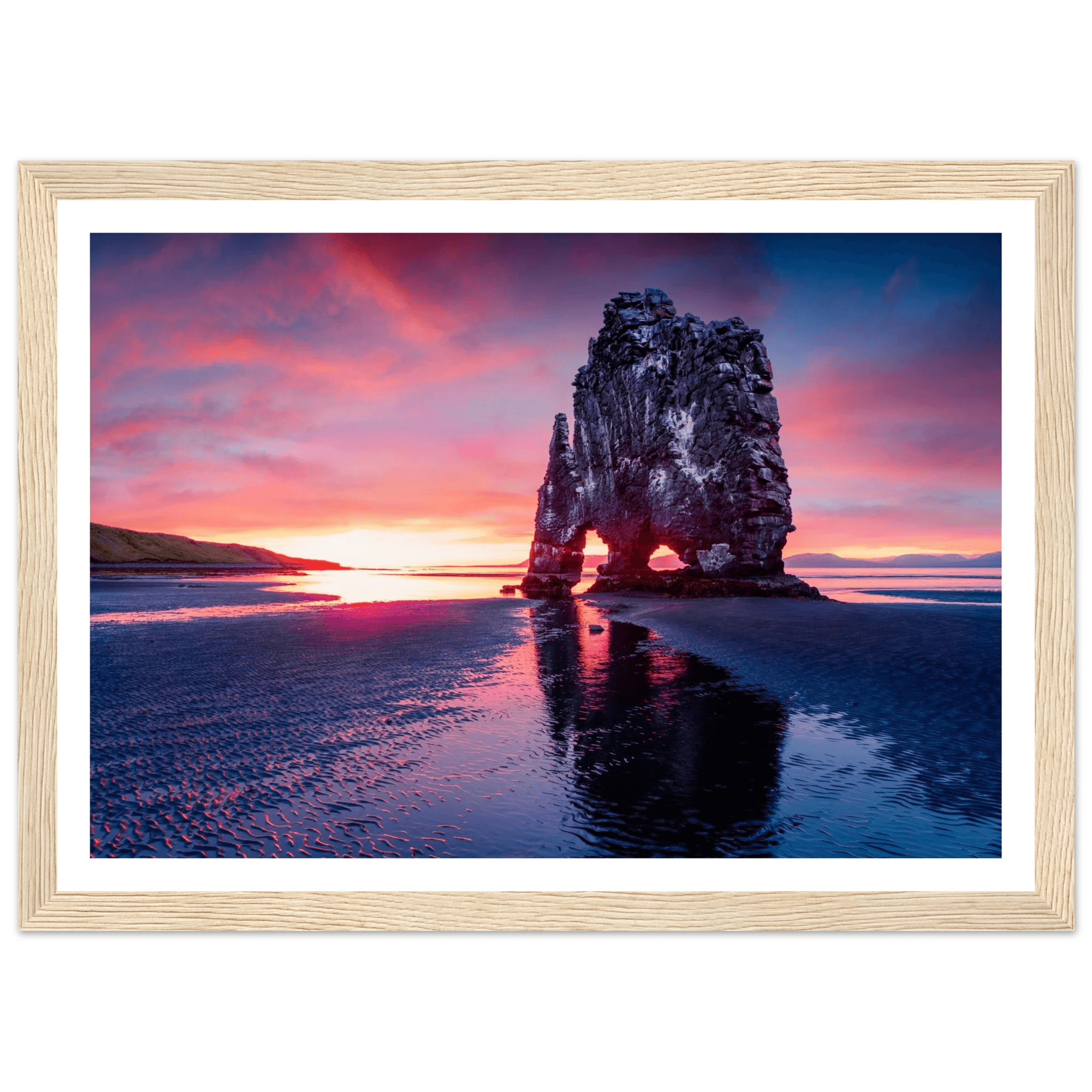 Rock of Fire and Sky - Poster - Arthena