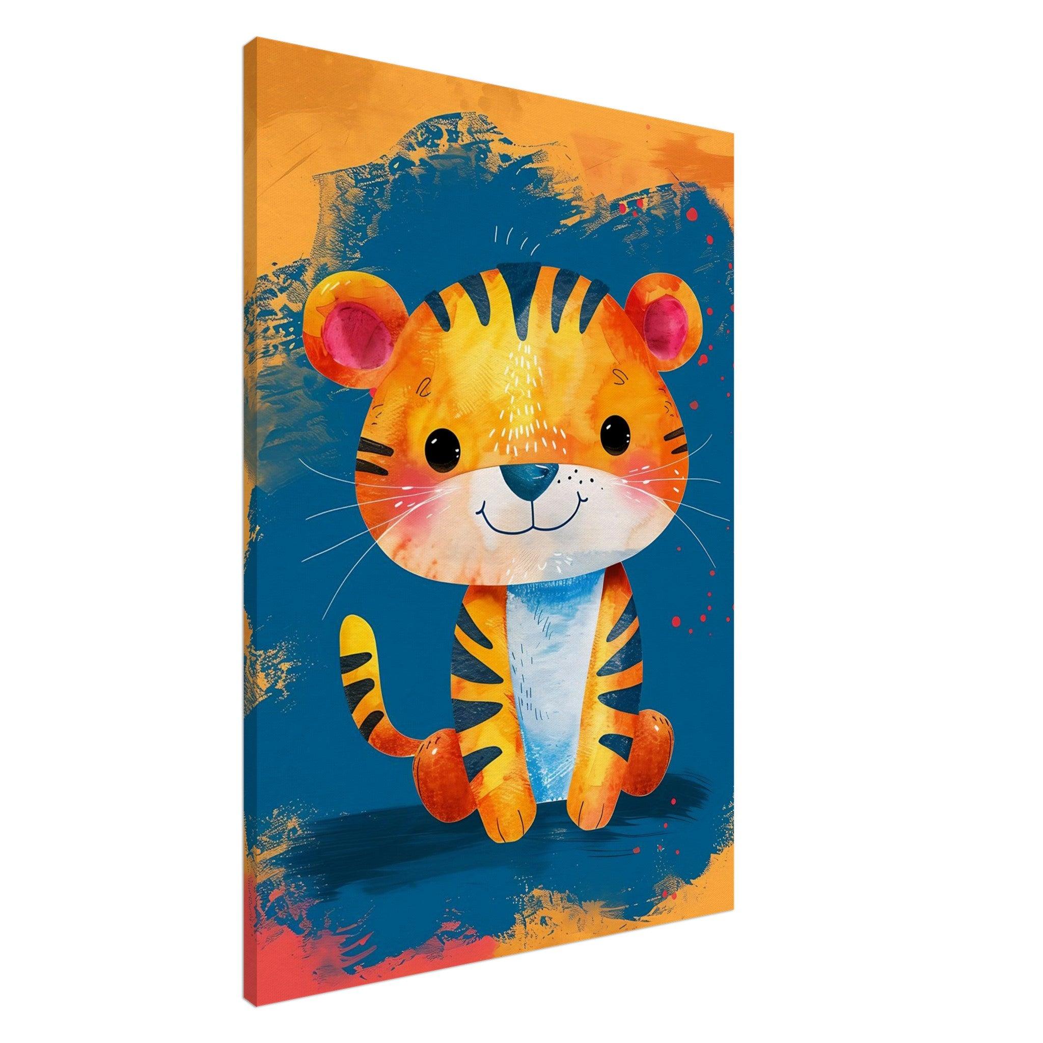 Baby Tiger - Canvas - Arthena