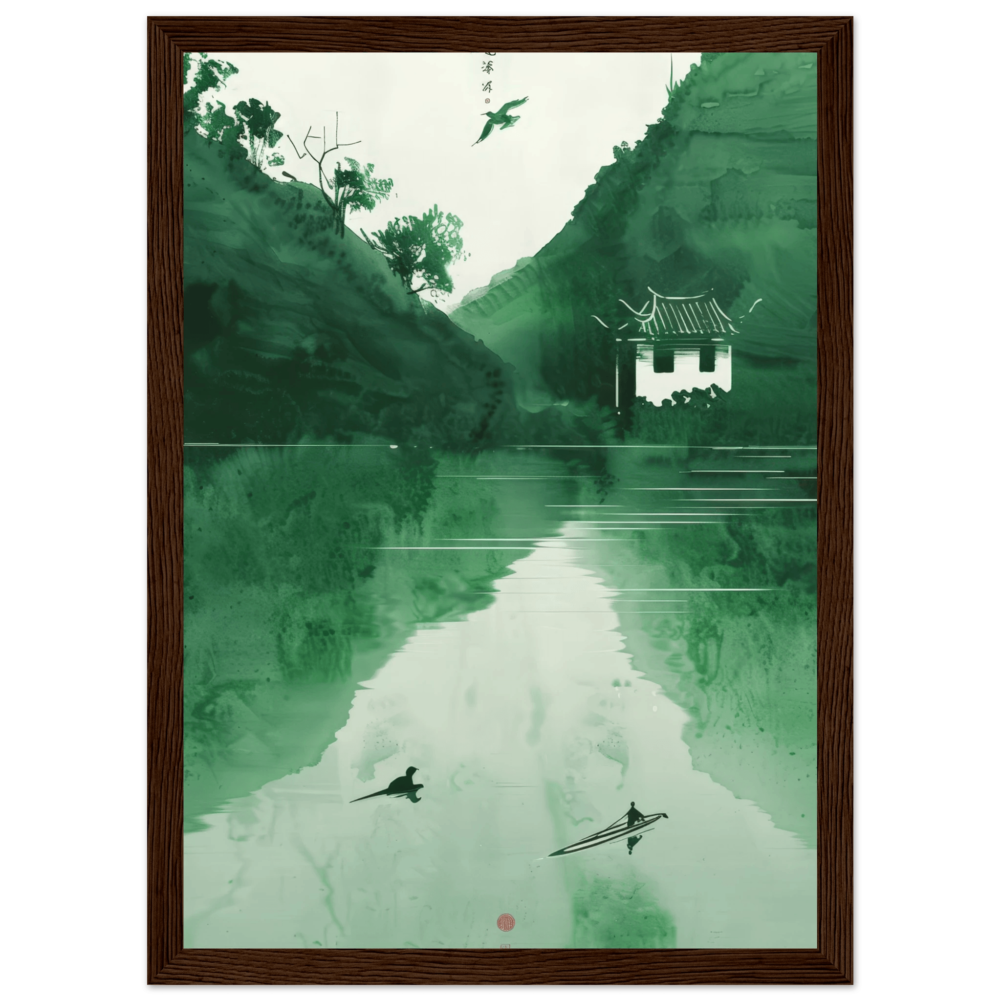 The green mirror - Poster - Arthena
