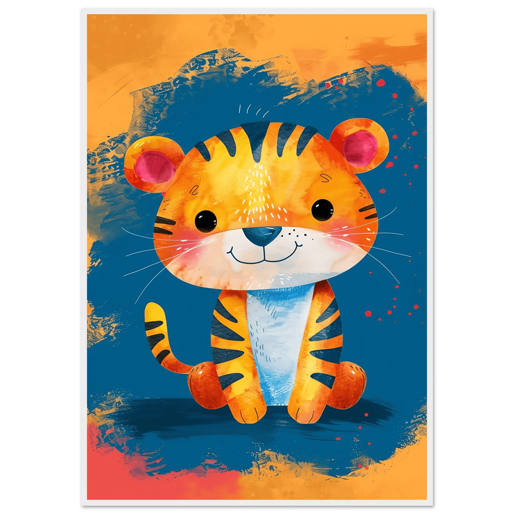 Baby Tiger - Poster - Arthena