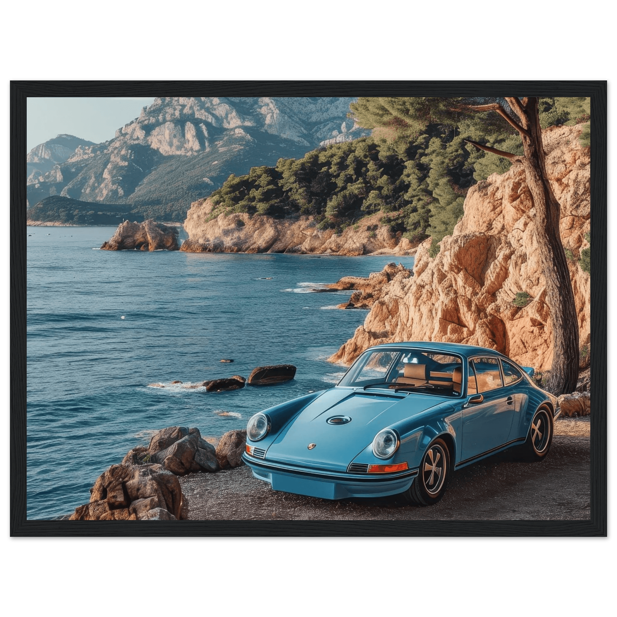 Car Tour of the Amalfi Coast - Poster - Arthena