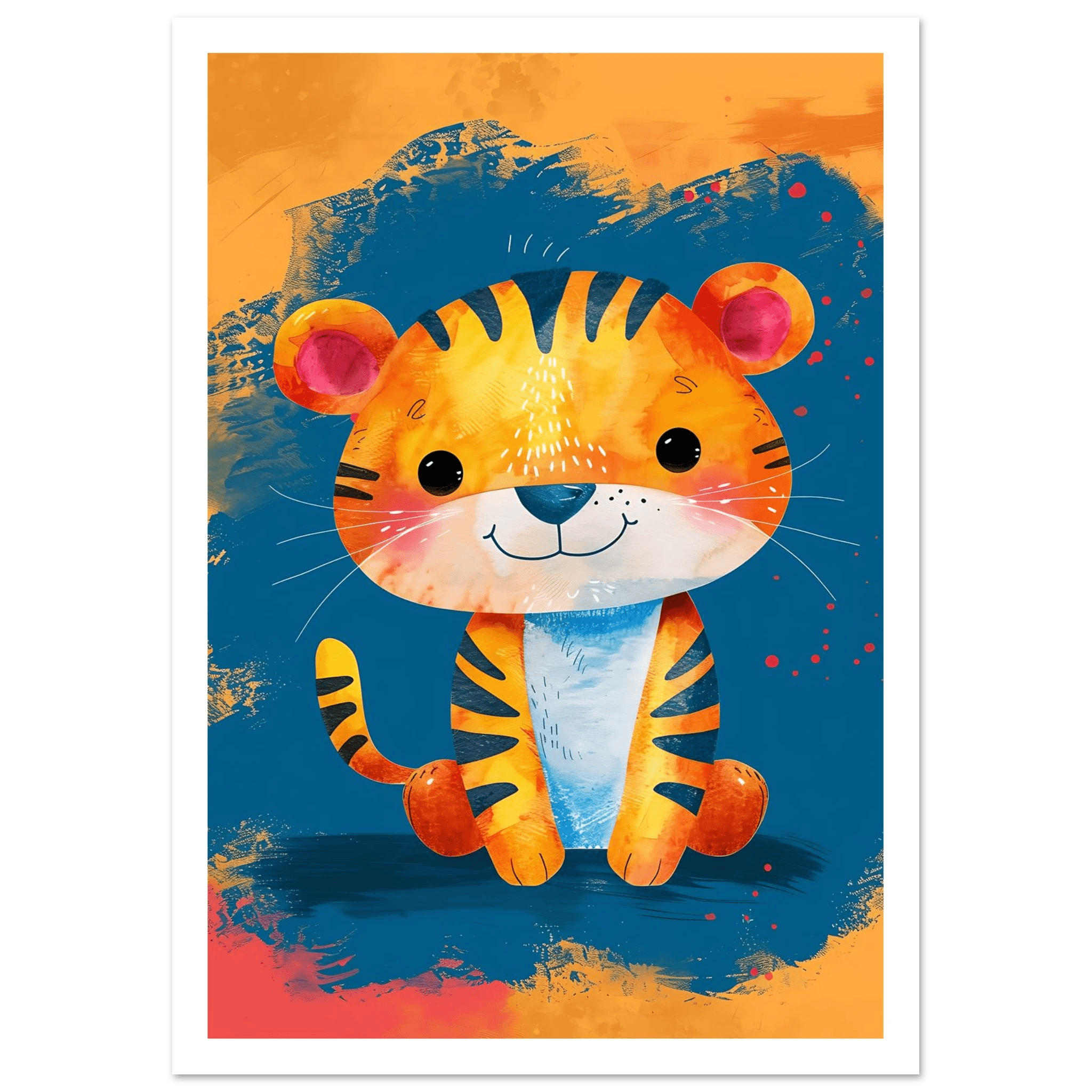 Baby Tiger - Poster - Arthena