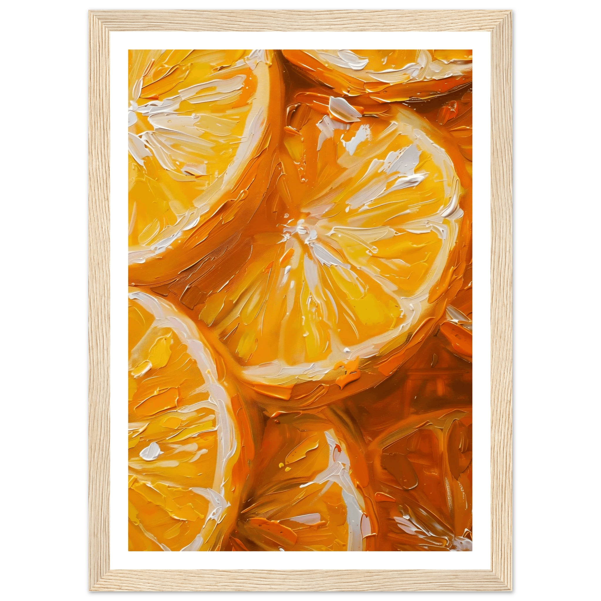 Slices of Orange - Poster - Arthena