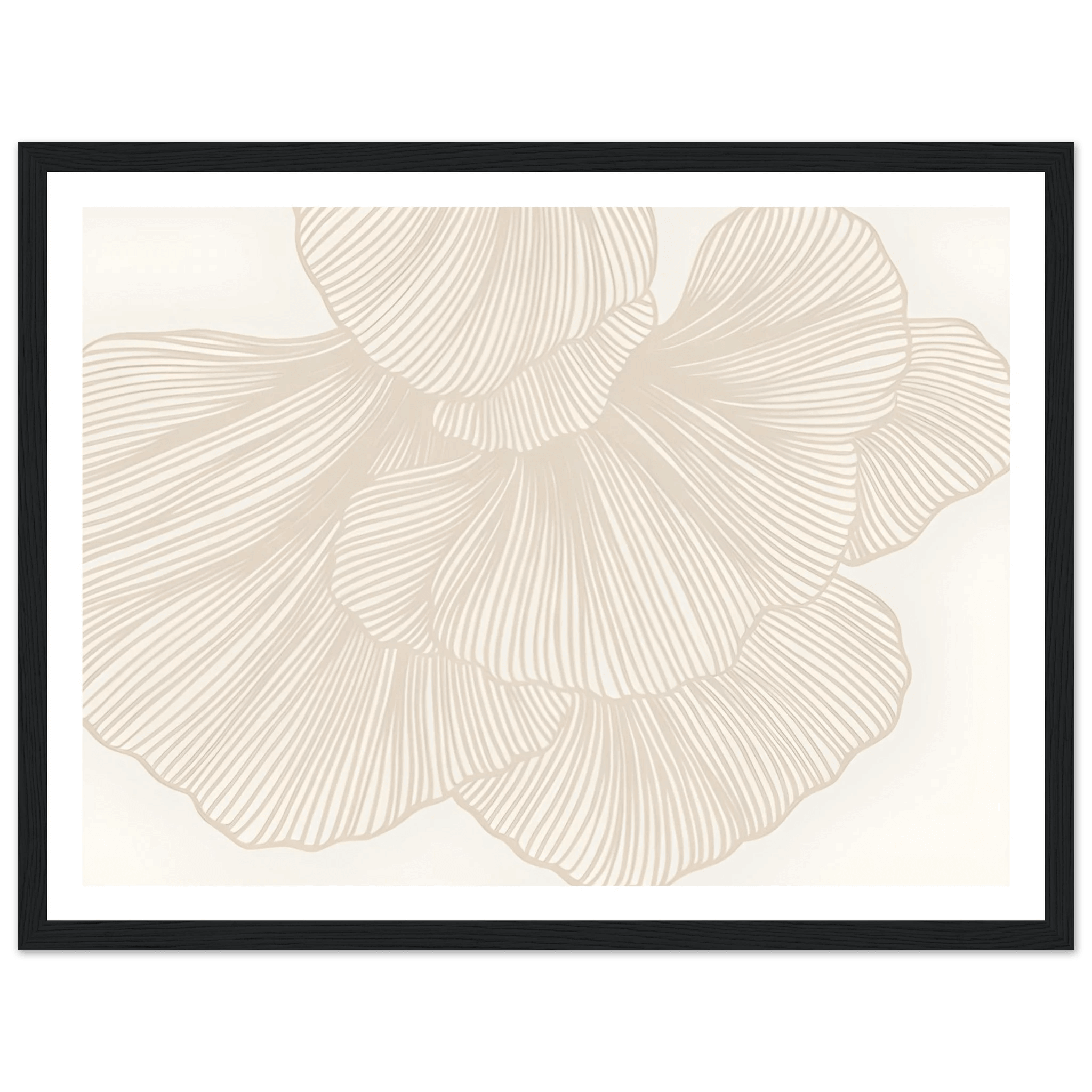 Flower Lines - Poster - Arthena