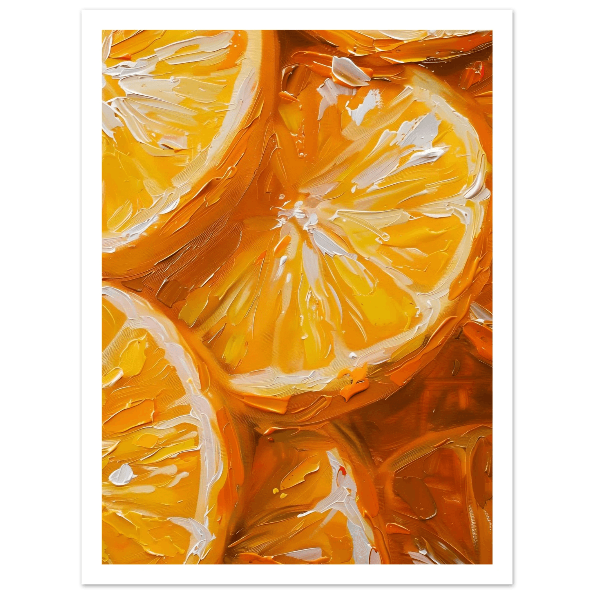 Slices of Orange - Poster - Arthena
