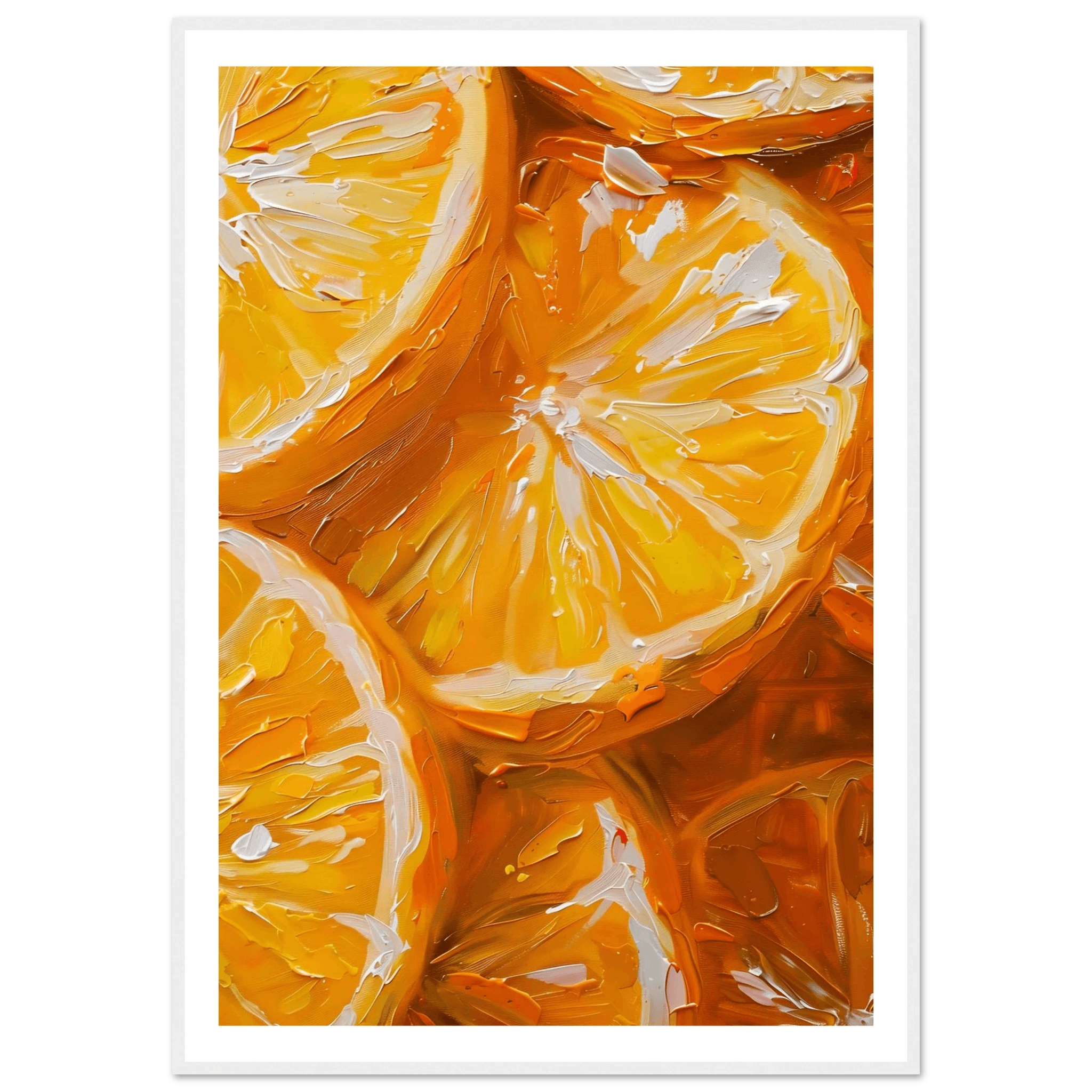 Slices of Orange - Poster - Arthena