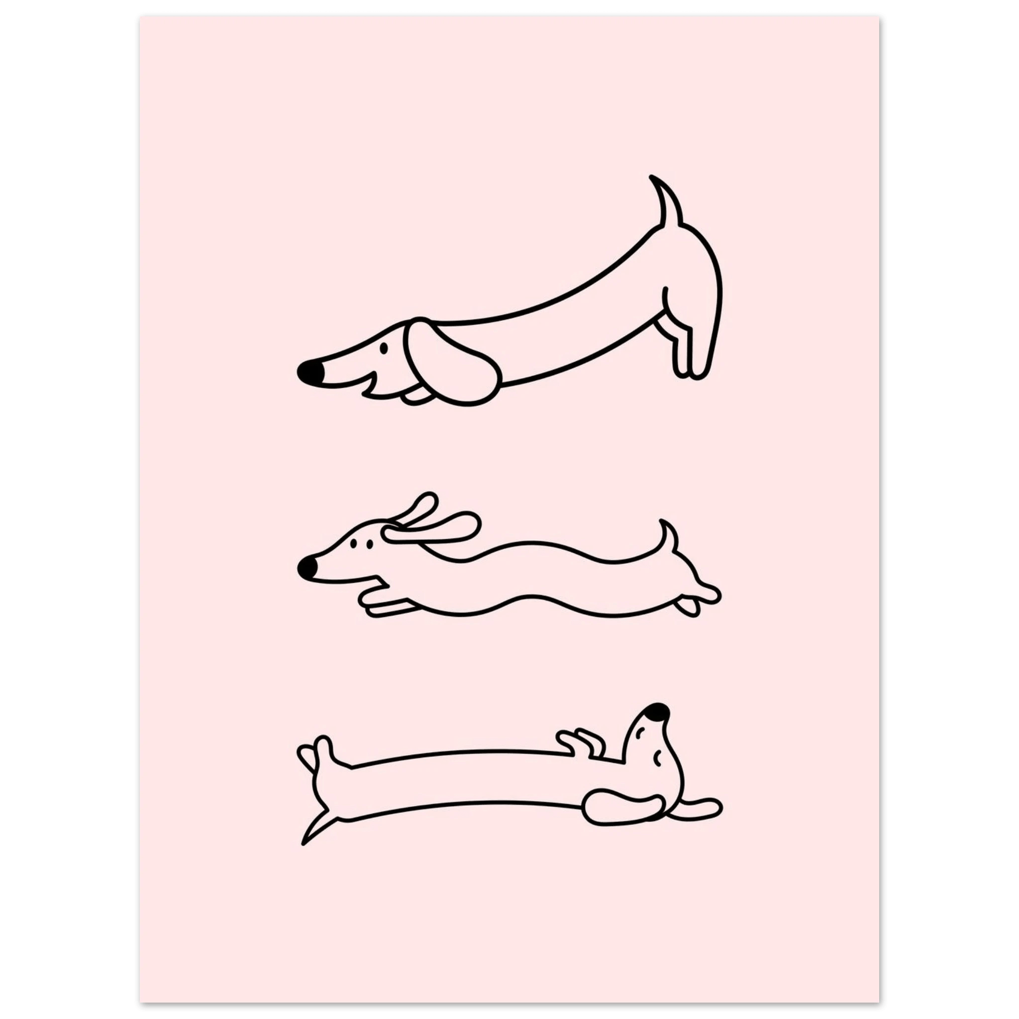 Happy Wienerdog - Poster - Arthena