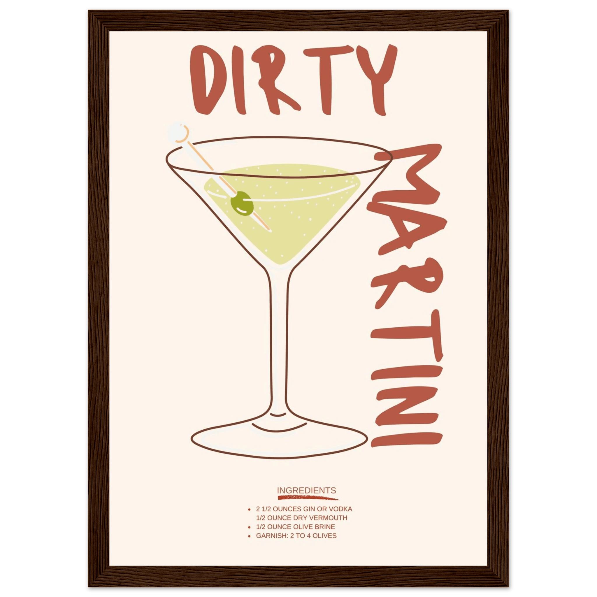 Dirty Martini - Poster - Arthena