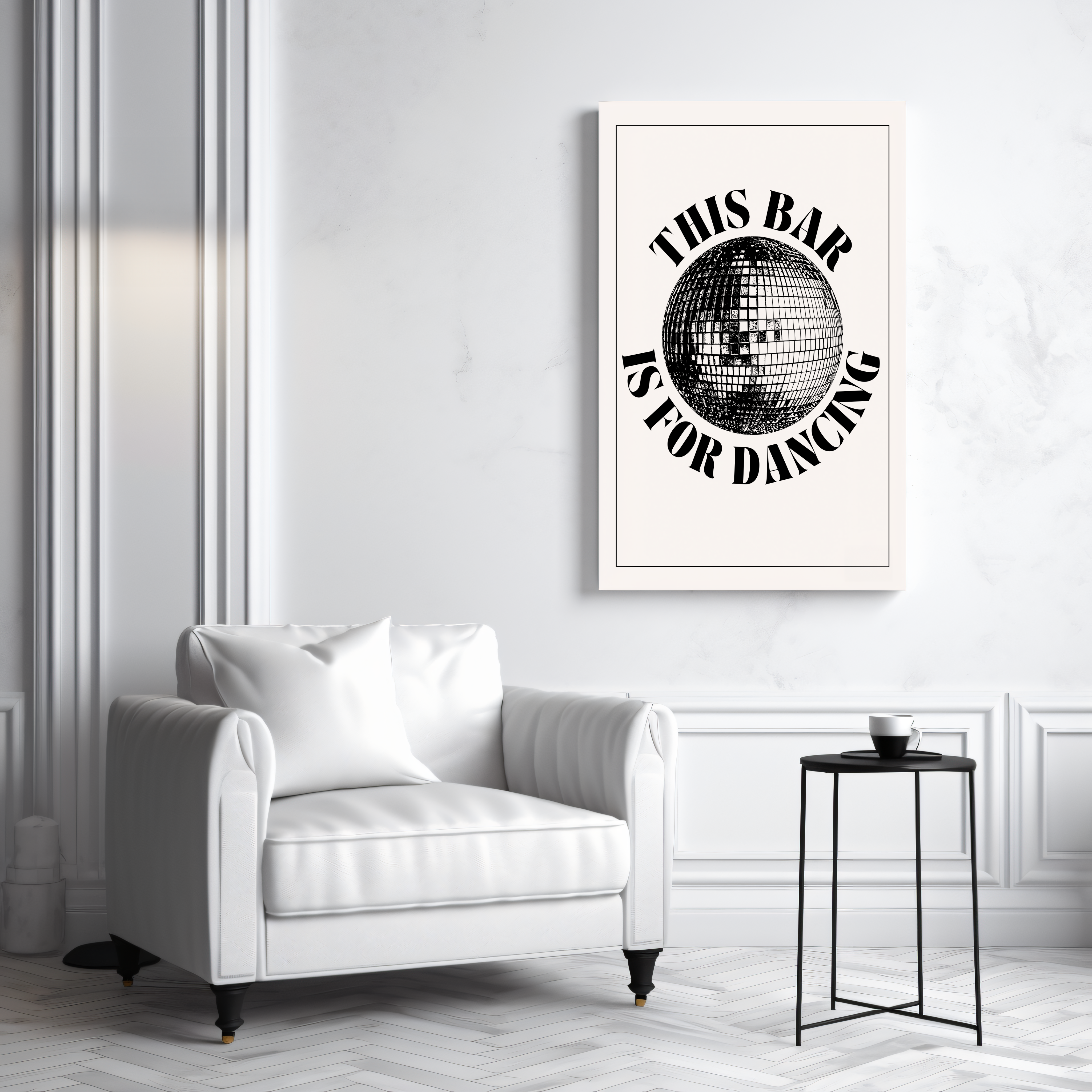 This Bar Is For Dancing - Canvas