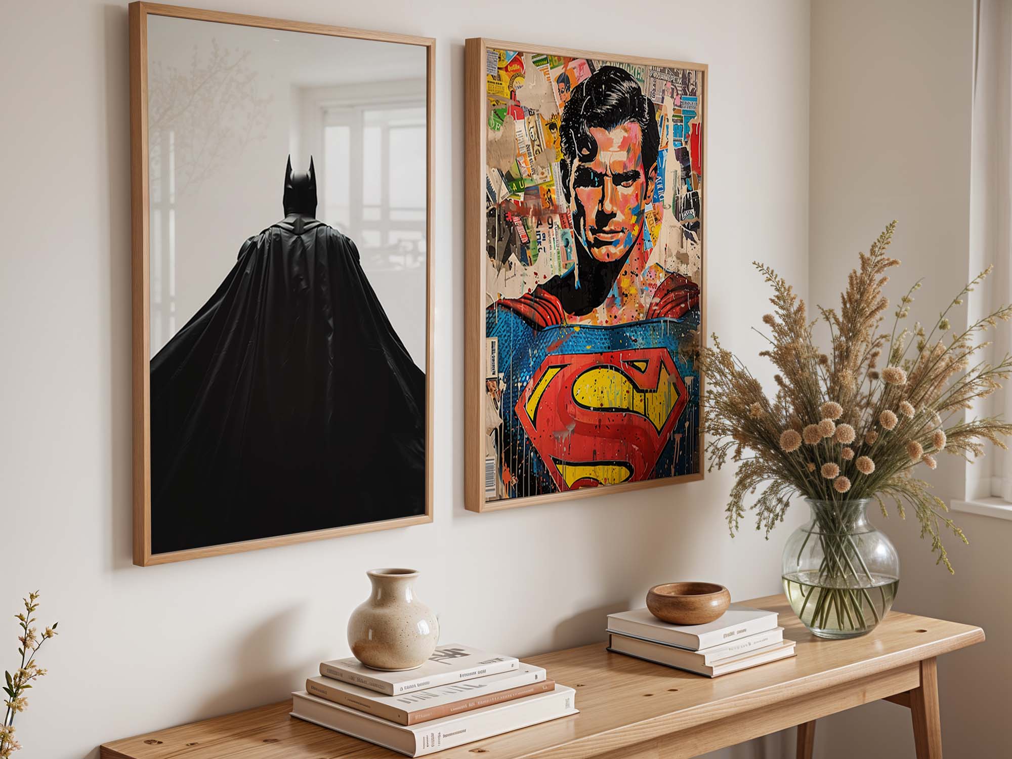 Filmaffischer och posters med seriefigurer