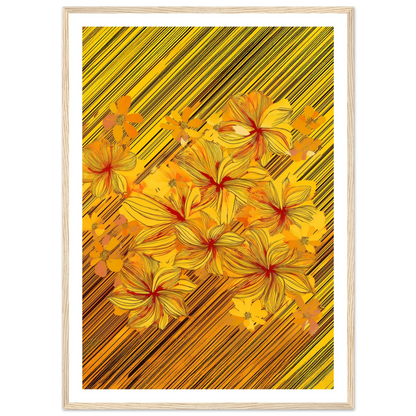 Golden Blossoms - Poster - Arthena