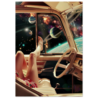 Galactic Getaway - Poster - Arthena