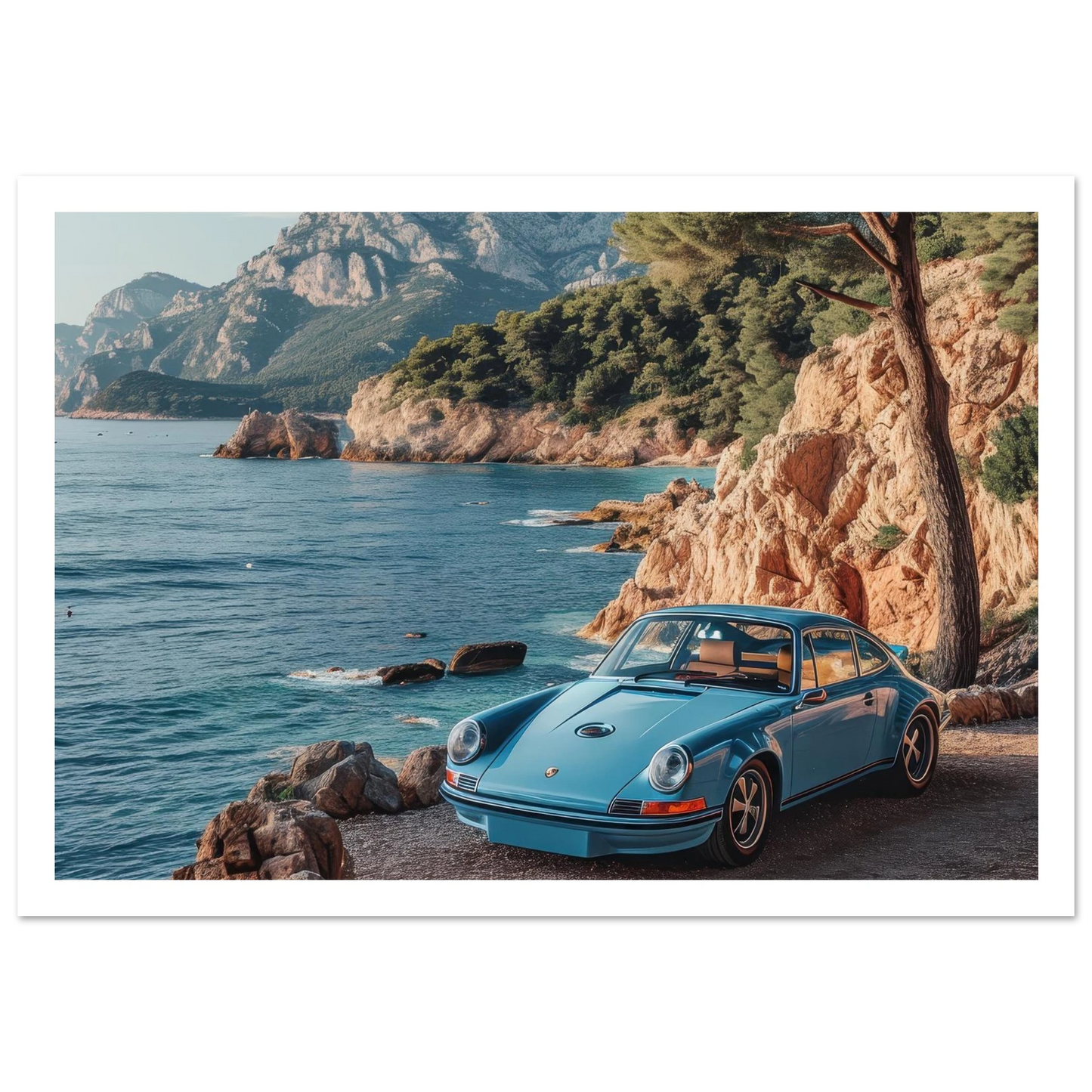Car Tour of the Amalfi Coast - Poster - Arthena