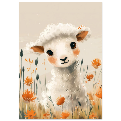 Baby Lamb - Poster - Arthena
