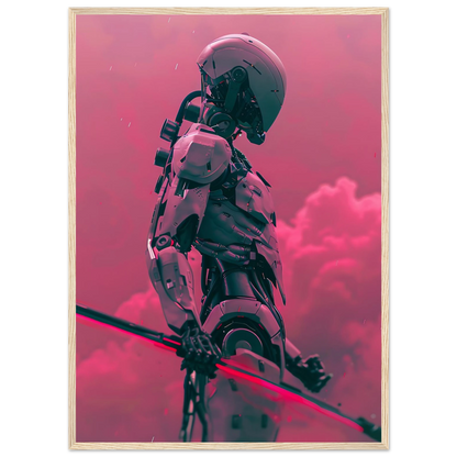 Battle Droid in the Rosy Mist - Poster - Arthena