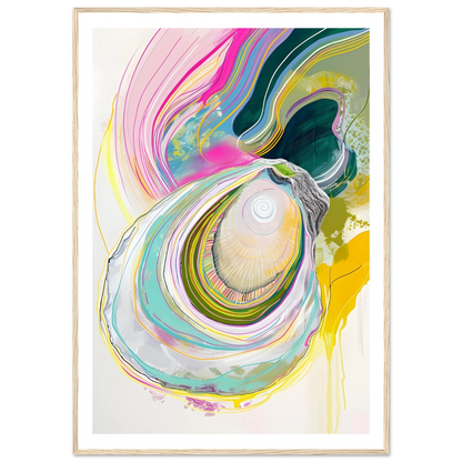 Colorful Oyster - Poster - Arthena