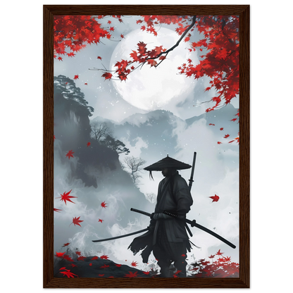 Crimson Leaves - Poster - Arthena