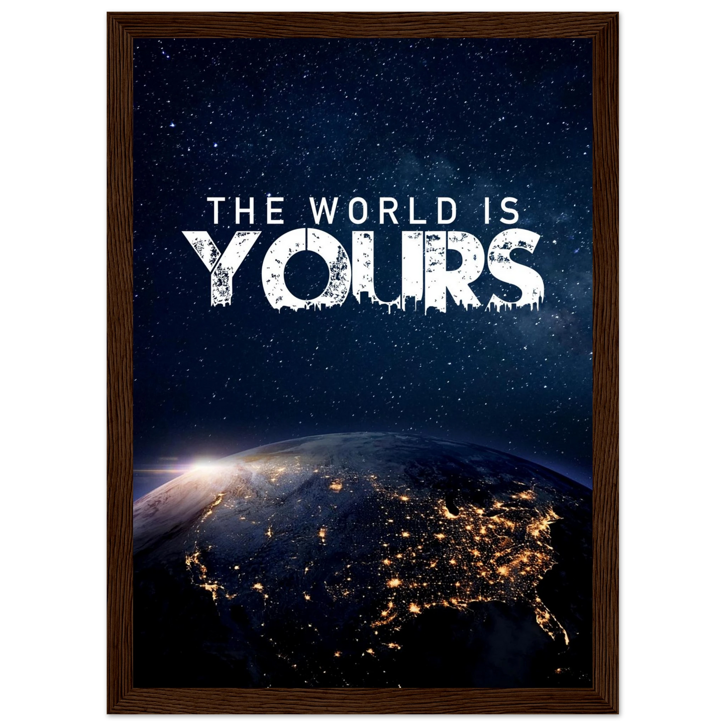 The World Is Yours - Poster - Arthena