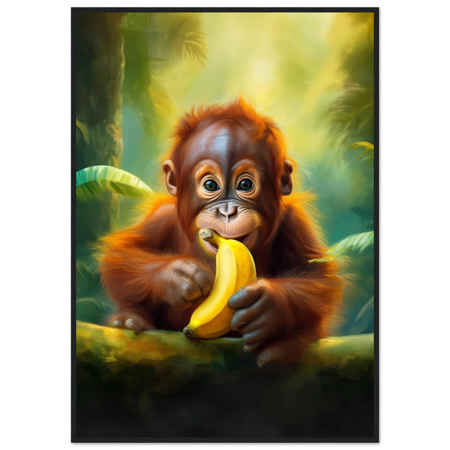 Orangutang Baby - Poster - Arthena