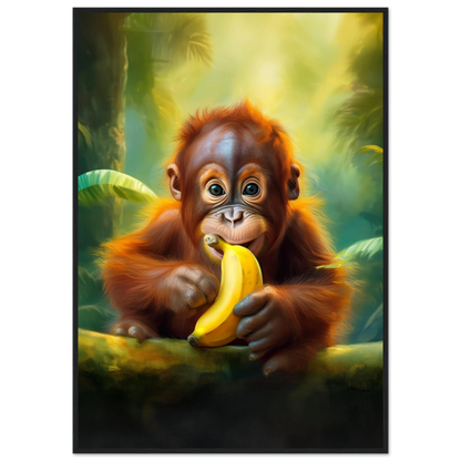 Orangutang Baby - Poster - Arthena