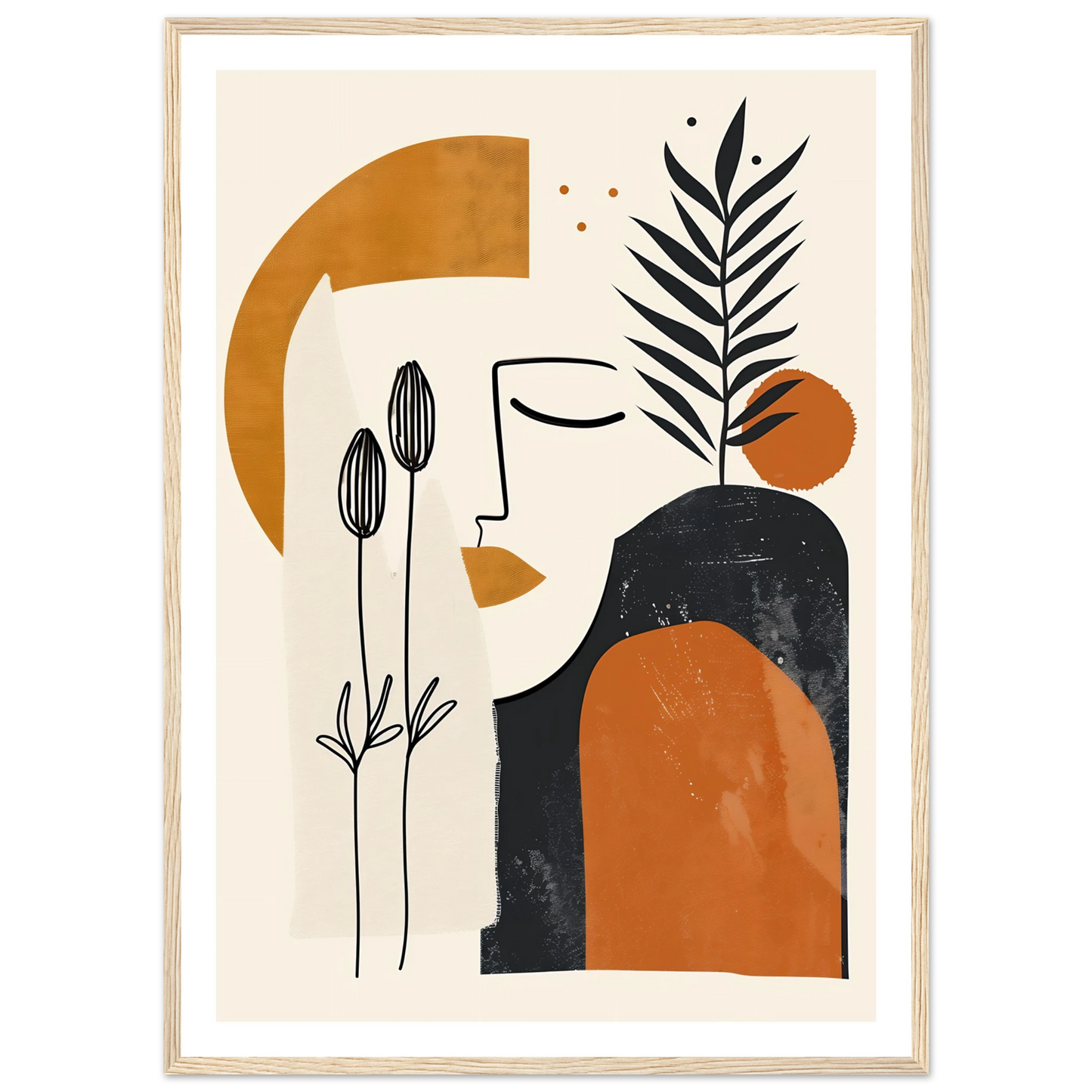 Harmony in Lines - Poster - Arthena