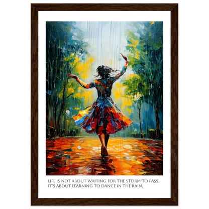 Dance in the color storm - Poster - Arthena