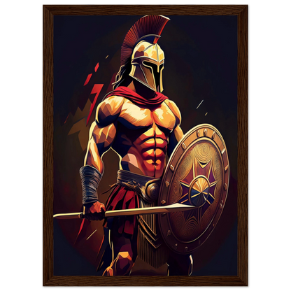 Spartan Warrior - Poster - Arthena