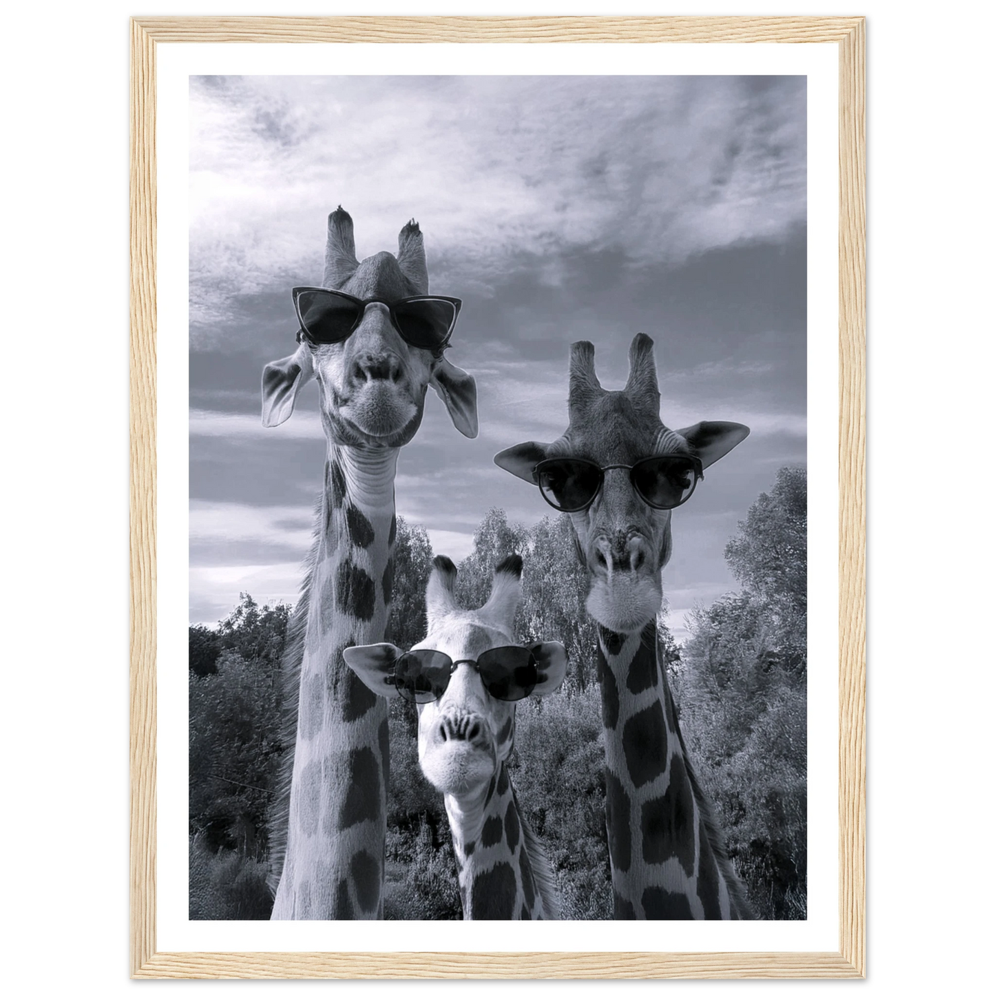A Sunny Day to be a Giraffe - Poster - Arthena