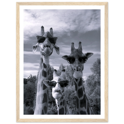 A Sunny Day to be a Giraffe - Poster - Arthena