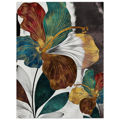 Golden Bloom Symphony - Poster - Arthena