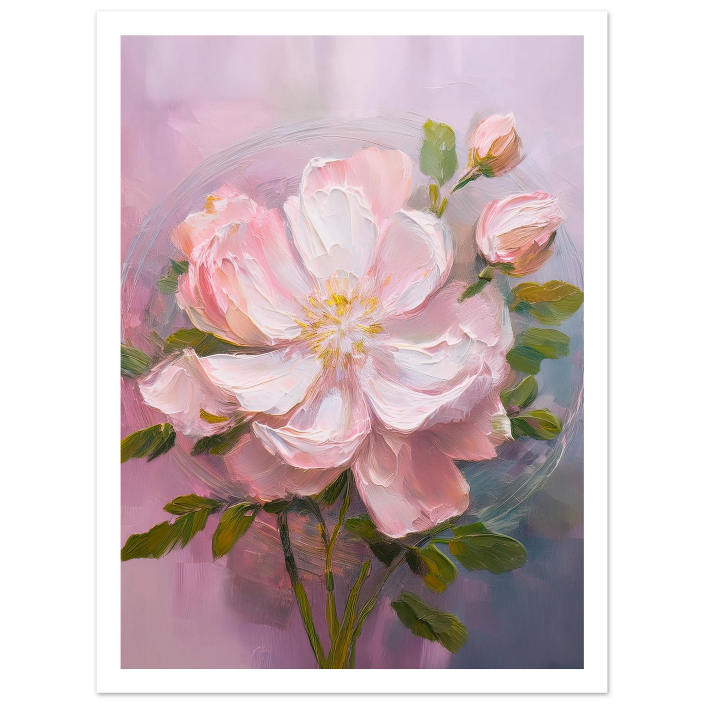 Pink Flower - Poster - Arthena