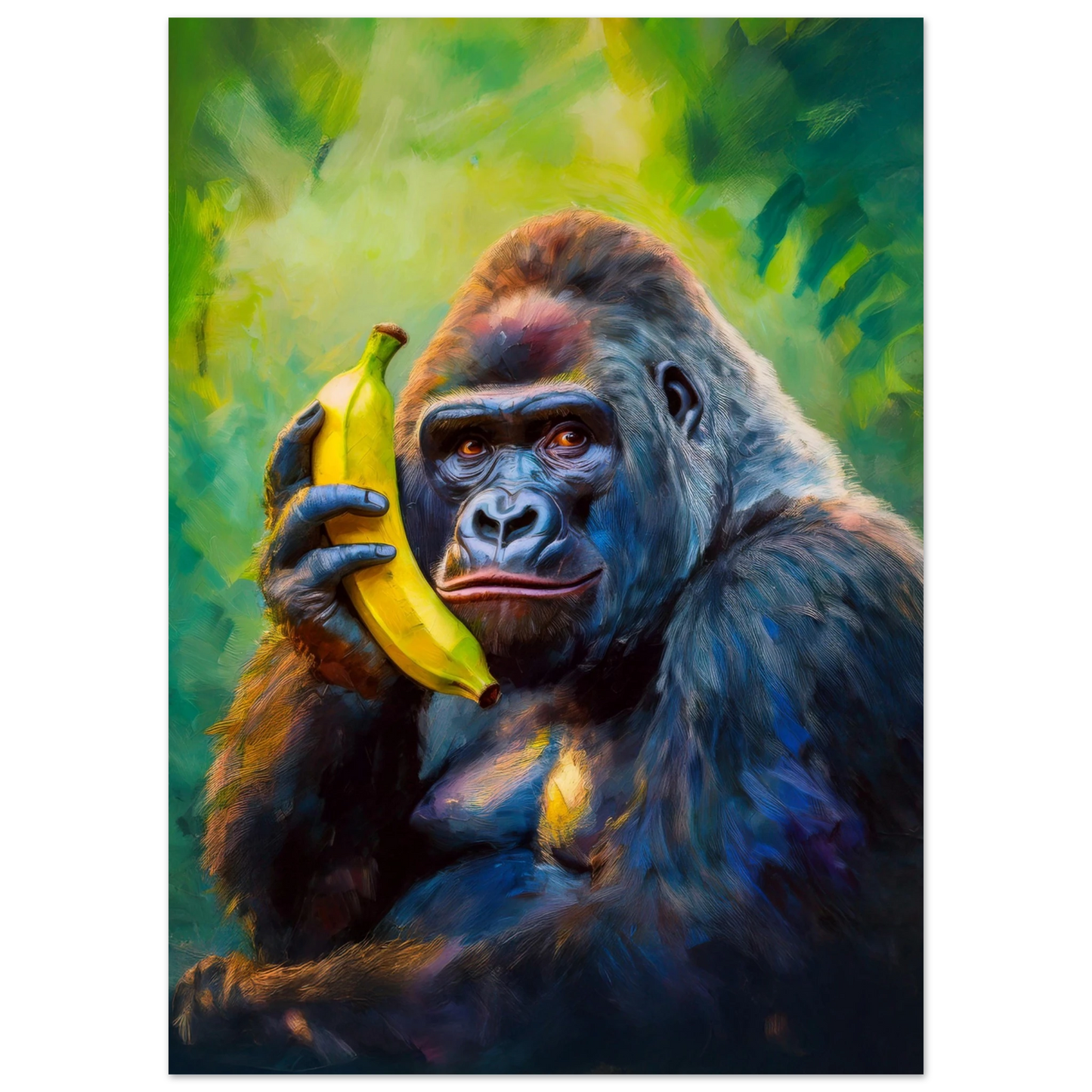 Gorilla on the Line - Poster - Arthena