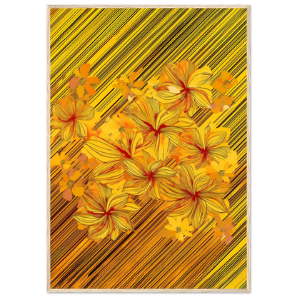 Golden Blossoms - Poster - Arthena