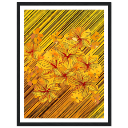 Golden Blossoms - Poster - Arthena