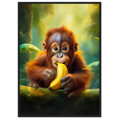 Orangutang Baby - Poster - Arthena
