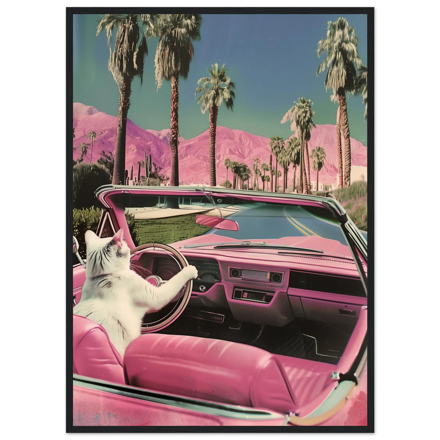 Feline Dreams - Poster - Arthena