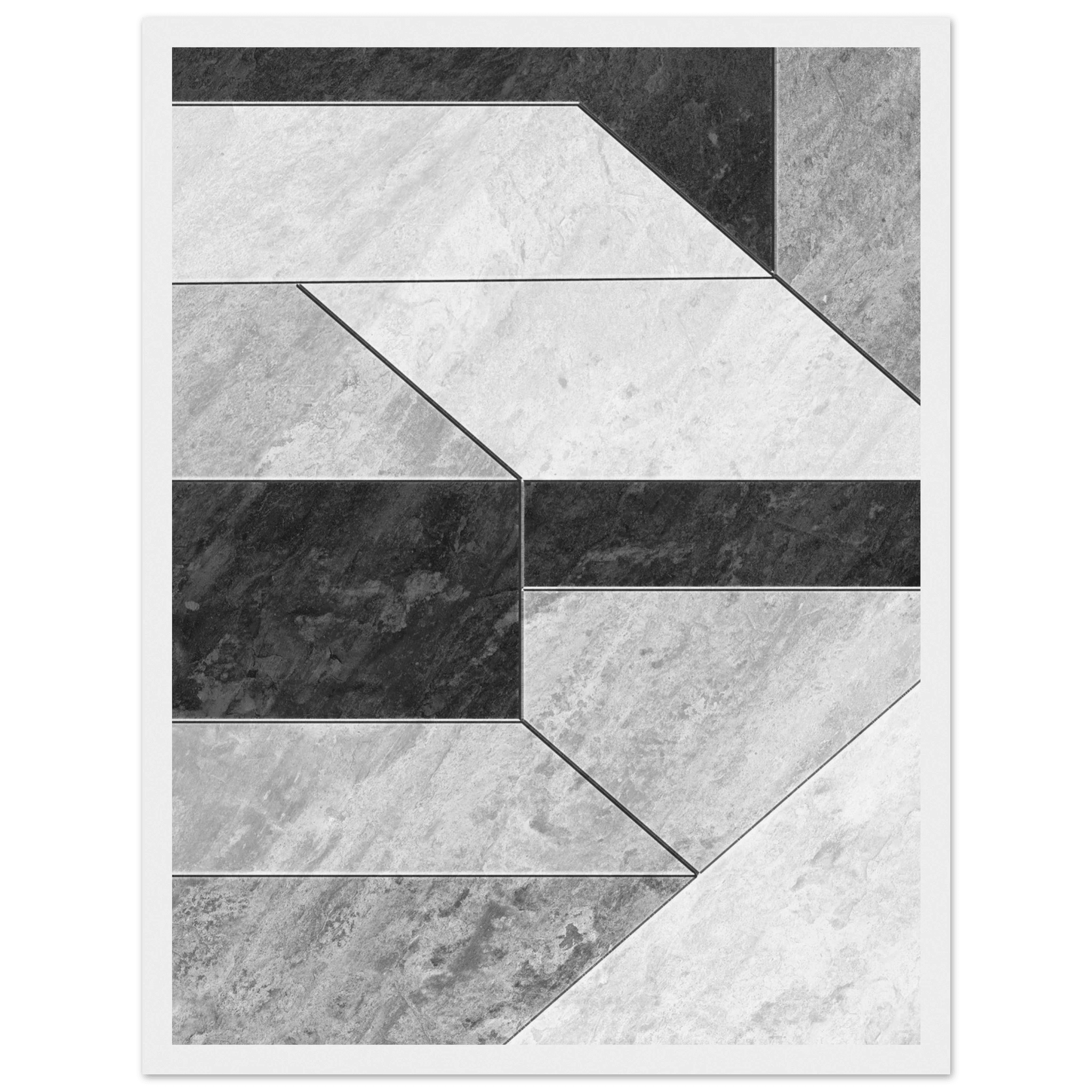 Stone Geometry - Poster - Arthena