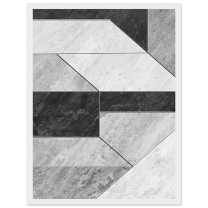 Stone Geometry - Poster - Arthena