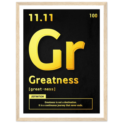 Greatness - Poster - Arthena