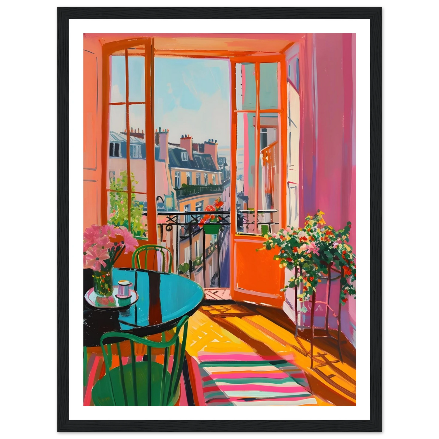 Parisian Morning View - Poster - Arthena