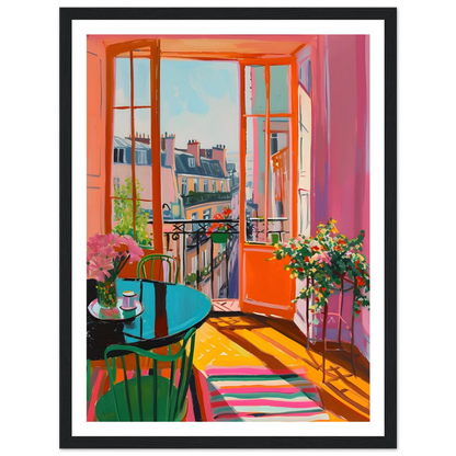 Parisian Morning View - Poster - Arthena