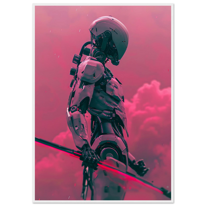 Battle Droid in the Rosy Mist - Poster - Arthena
