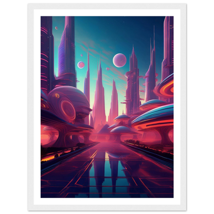 Neon Horizons - Poster - Arthena